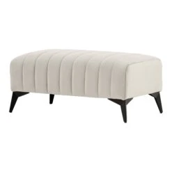 Outlet Grace Footstool - Cream