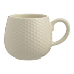 Mason Cash Embossed Honeycomb Cream Mug