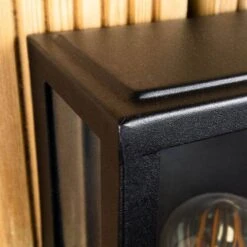 Metz Box Lantern With PIR Black -Taskers Sale Shop metz box lantern with pir black 60006364 31437432094806