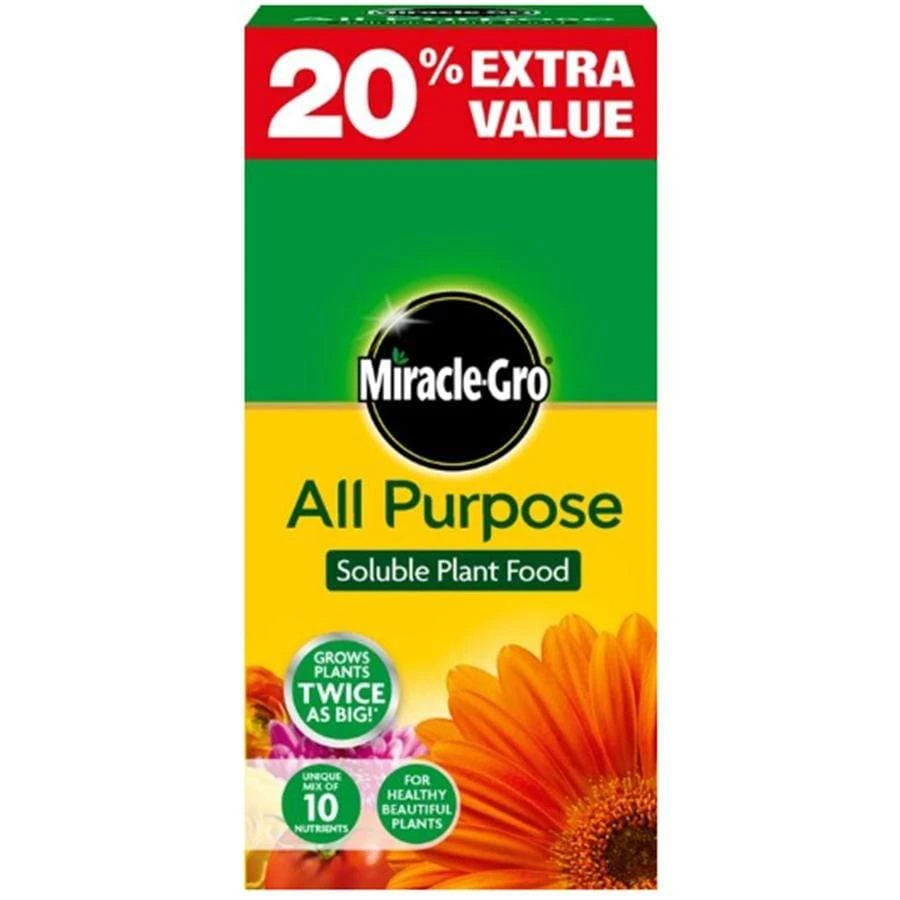 Miracle-Gro All Purpose Soluble Plant Food 3 Miracle-Gro All Purpose Soluble Plant Food