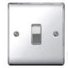 Nexus Metal Chrome Single Switch