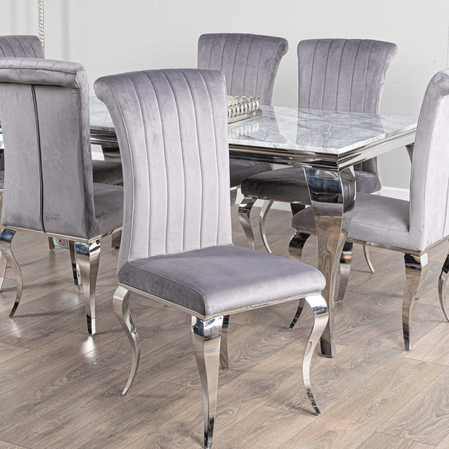 Nicole Velvet Dining Chair 3 Nicole Velvet Dining Chair