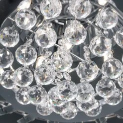 Badalona 5 Light Halo Flush Ceiling Light -Taskers Sale Shop nimbus 5 light halo flush ceiling light nim5050 dar nimbus 5lt halo flush crystal nim5050 29452519997526