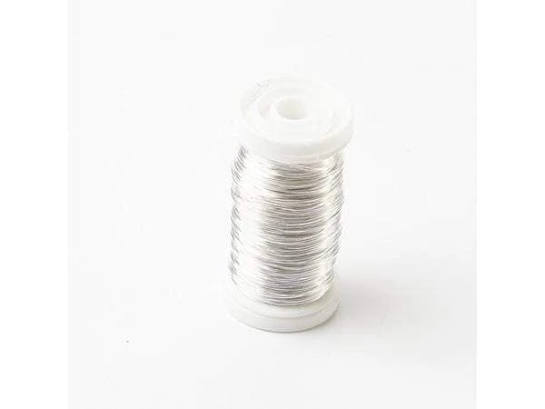Oasis 50 Meter Metallic Silver Wire 0.50Mm 3 Oasis 50 Meter Metallic Silver Wire 0.50Mm