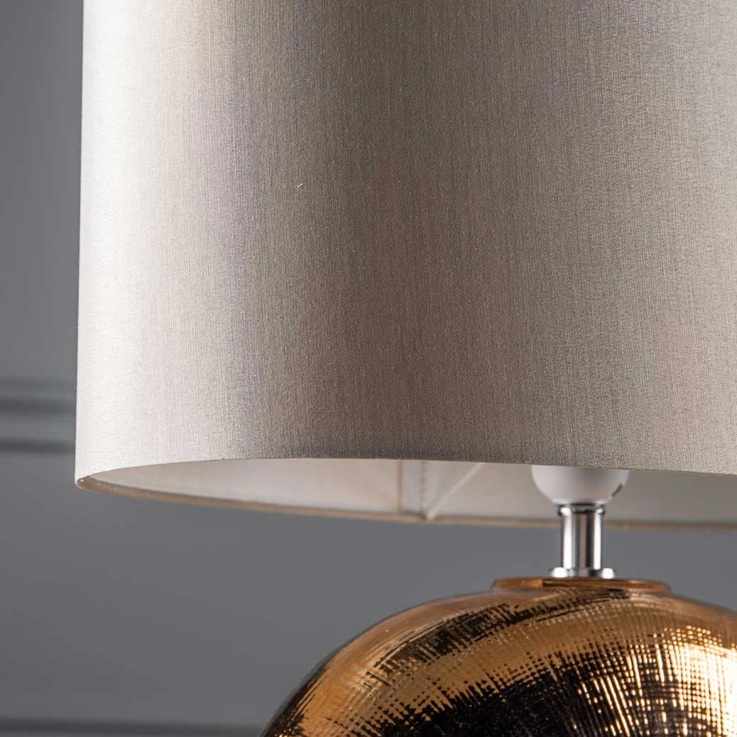 Pacific Bronze Textured Ceramic Table Lamp 6 Pacific Bronze Textured Ceramic Table Lamp - Image 4