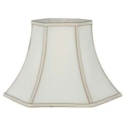 Porto Cream Polysilk Bowed Shade 30cm