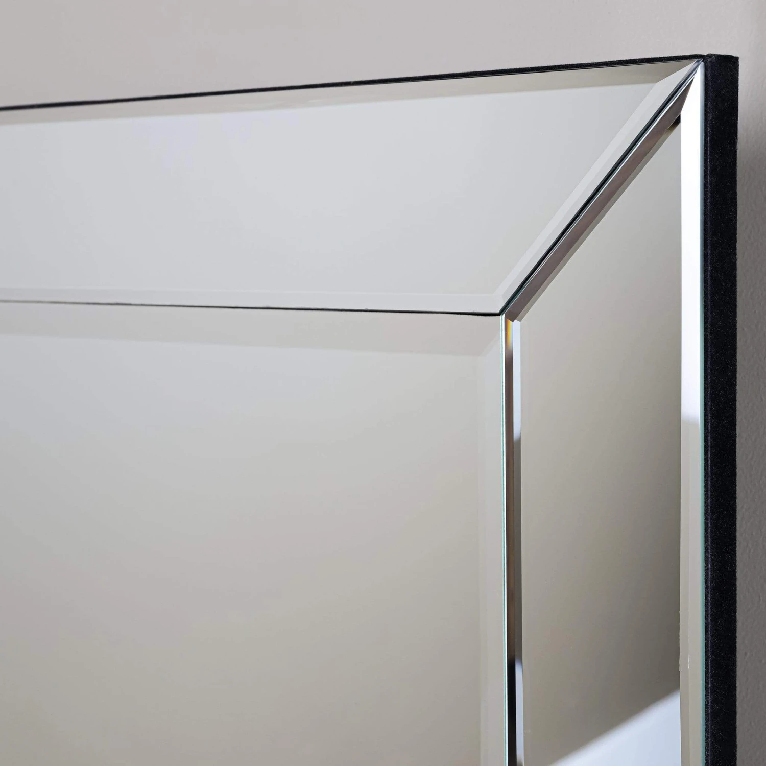 Brilliance Cut Bevelled Wall Mirror - 60 X 80cm 4 Brilliance Cut Bevelled Wall Mirror - 60 X 80cm - Image 2