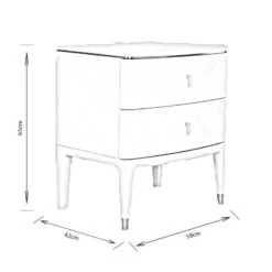 Plaza Bedside Table 23 Plaza Bedside Table -Taskers Sale Shop plaza bedside