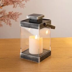 Flick-A-Bright Floating Lantern With Timer - 18.5cm
