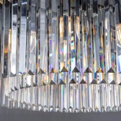 Washington Black 2 Tier Crystal Pendant Ceiling Light -Taskers Sale Shop prism black 2 tier crystal pendant ta52303 40 prism ta52303 40 crystal 2 tier block pendant 10 ses blk 29455840280662