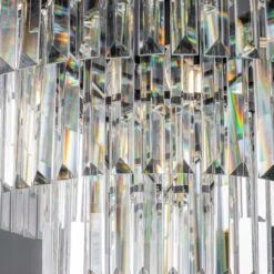 Washington Black 5 Tier Crystal Pendant Ceiling Light 7 Washington Black 5 Tier Crystal Pendant Ceiling Light -Taskers Sale Shop prism black 5 tier crystal pendant ta54323 01 prism ta54323 01 crystal 5 tier block pendant 10 ses blk 29455875014742