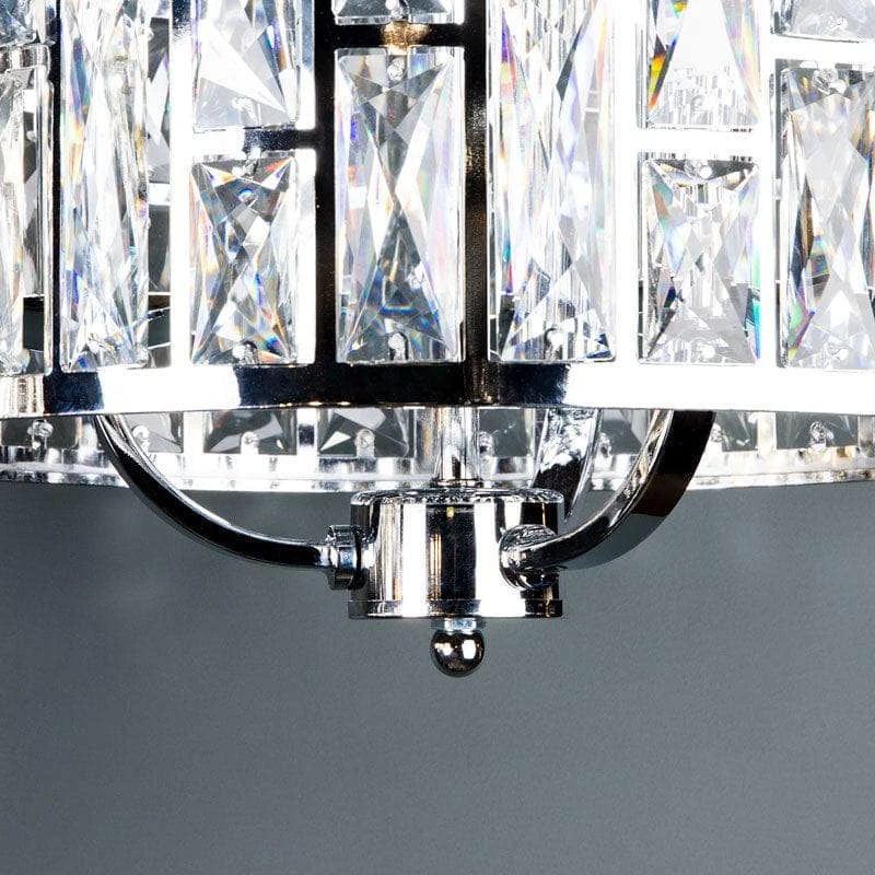 Florida Small 3 Light Pendant Chrome 4 Florida Small 3 Light Pendant Chrome - Image 2