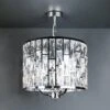 Florida Small 3 Light Pendant Chrome