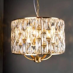 Florida 5 Light Medium Pendant Gold