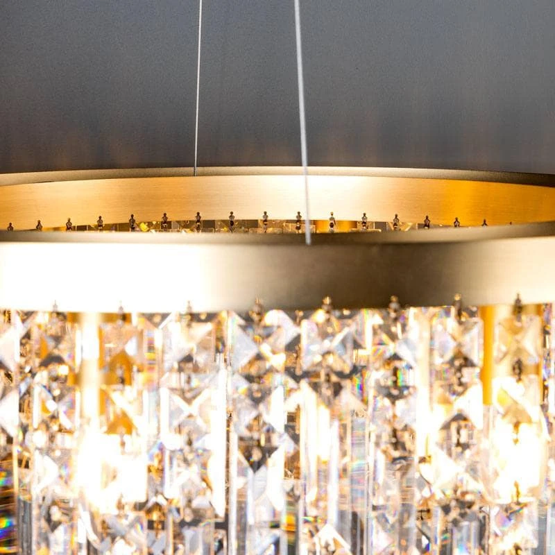 Wisconsin Round 8 Light Pendant Gold Ceiling Light 6 Wisconsin Round 8 Light Pendant Gold Ceiling Light - Image 4