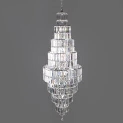 New Jersey Tall Crystal Pendant