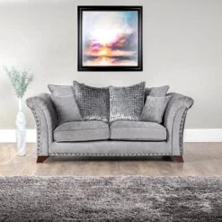 Provence Grey 2 Seat Sofa
