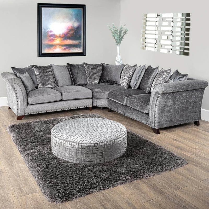 Provence Grey Corner Sofa 3 Provence Grey Corner Sofa