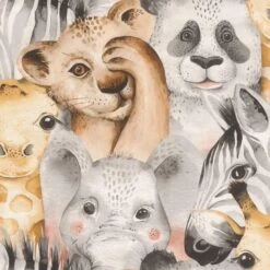 Rasch Emporium Bambino Zoo Animals Multicoloured Wallpaper - 252521 5 Rasch Emporium Bambino Zoo Animals Multicoloured Wallpaper - 252521 -Taskers Sale Shop rasch emporium bambino zoo animals multi 252521 rasch b69 emporium bambino zoo animals multi 252521 30875141275734