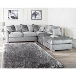 Rene Chaise Sofa - Grey