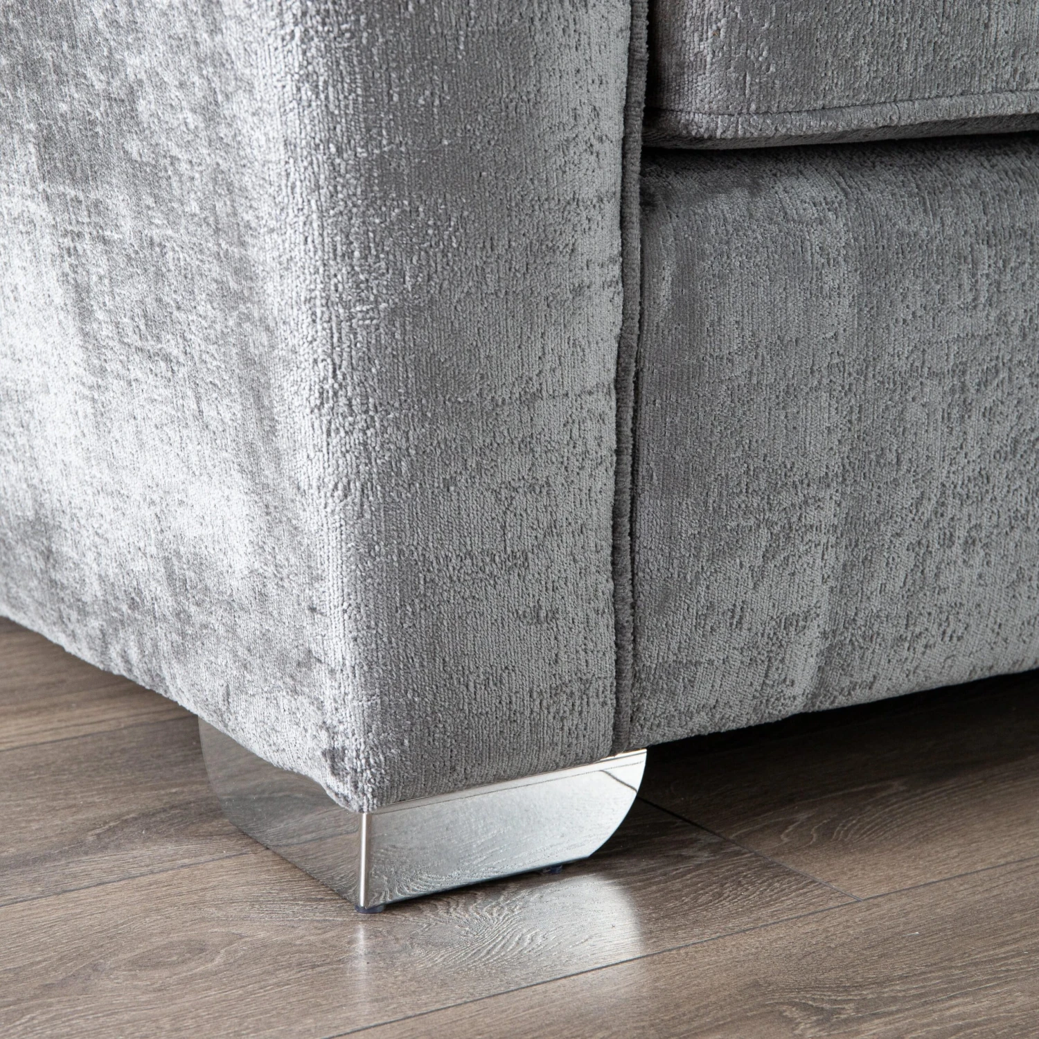 Rene Chaise Sofa - Grey 11 Rene Chaise Sofa - Grey - Image 9