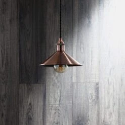 Reims Small Copper Diner Light Shade