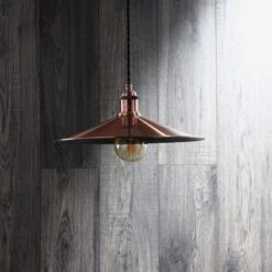 Reims Large Copper Diner Light Shade