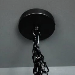 Rome 5 Light Matt Black & Ribbed Glass Pendant Light -Taskers Sale Shop rome 5 light matt black ribbed glass pendant light 60006131 31467391189078