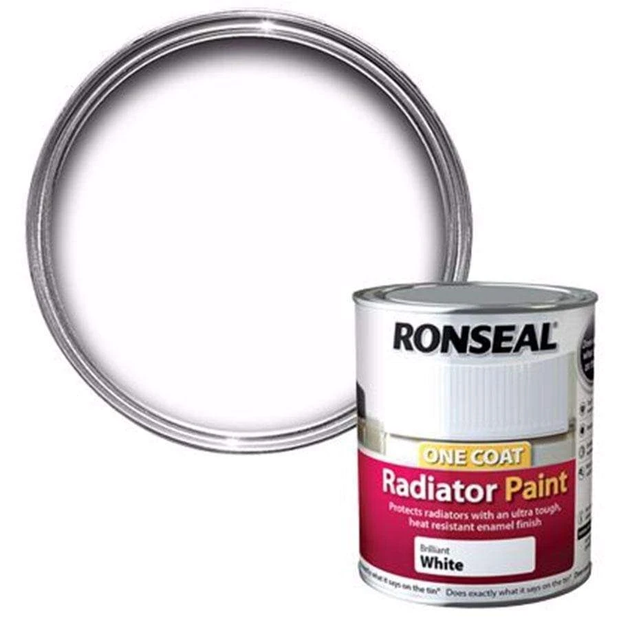 Ronseal One Coat Satin White Radiator Paint 4 Ronseal One Coat Satin White Radiator Paint - Image 2