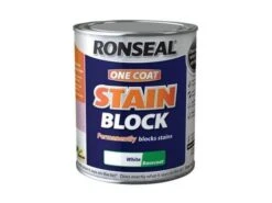 Ronseal One Coat Stain Block 750Ml White