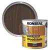 Ronseal Quick Drying Dark Oak Satin Wood Stain -Taskers Sale Shop ronseal quick drying dark oak satin wood stain 28761736151126