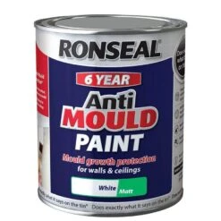 Ronseal White Matt Anti-Mould Paint