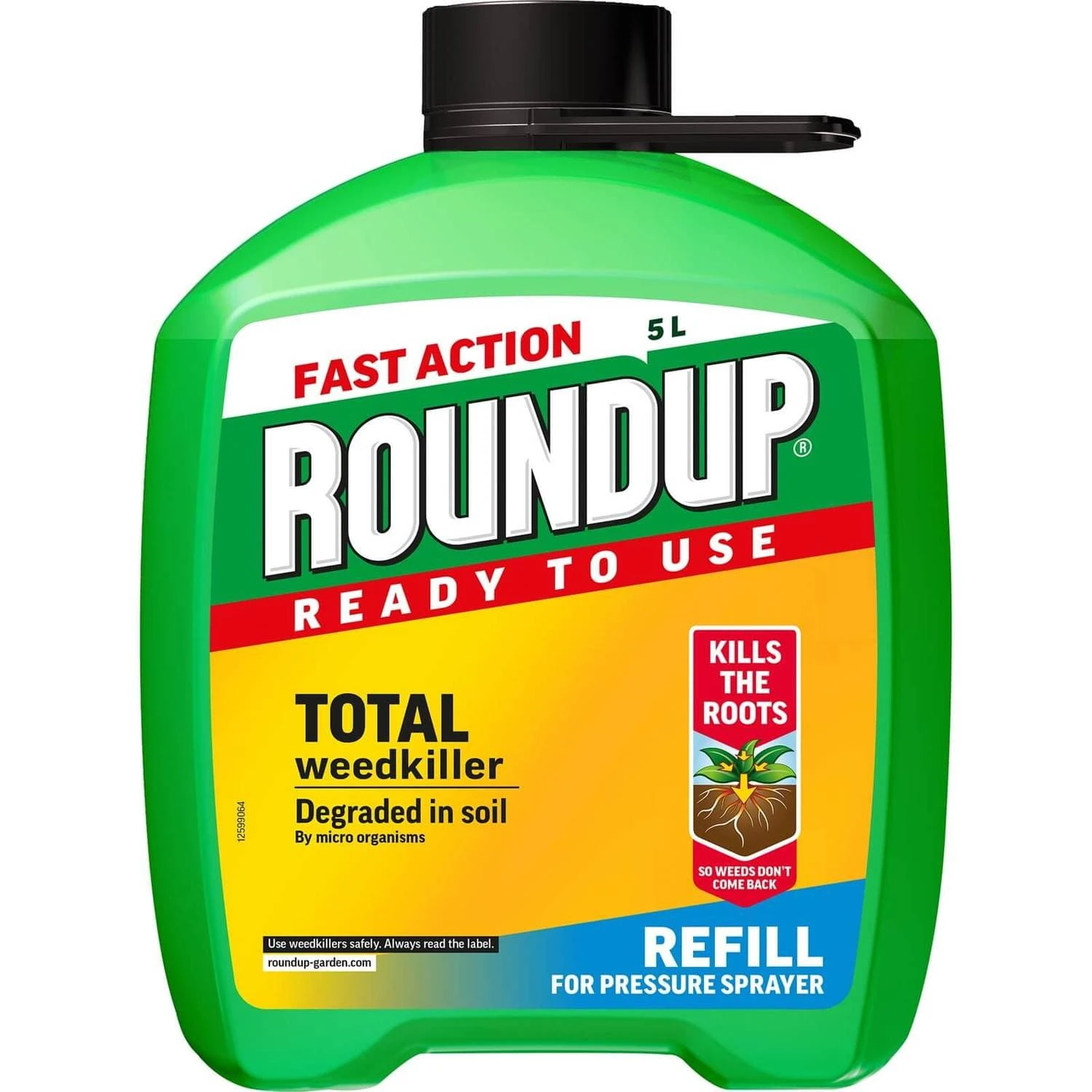 Roundup Weedkiller Pump 'N Go 5L Refill 3 Roundup Weedkiller Pump 'N Go 5L Refill