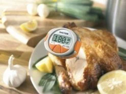 Salter White Instant Read Electric Thermometer