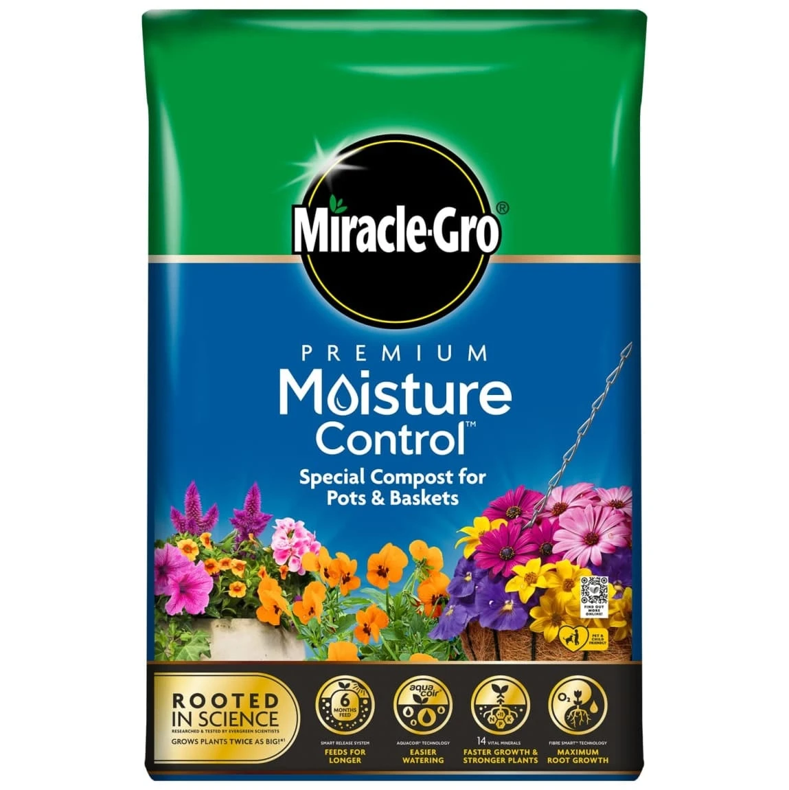 Miracle-Gro Moisture Compost 40L 3 Miracle-Gro Moisture Compost 40L