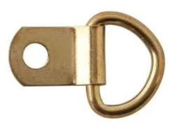 Select D Rings Large Electro Brass