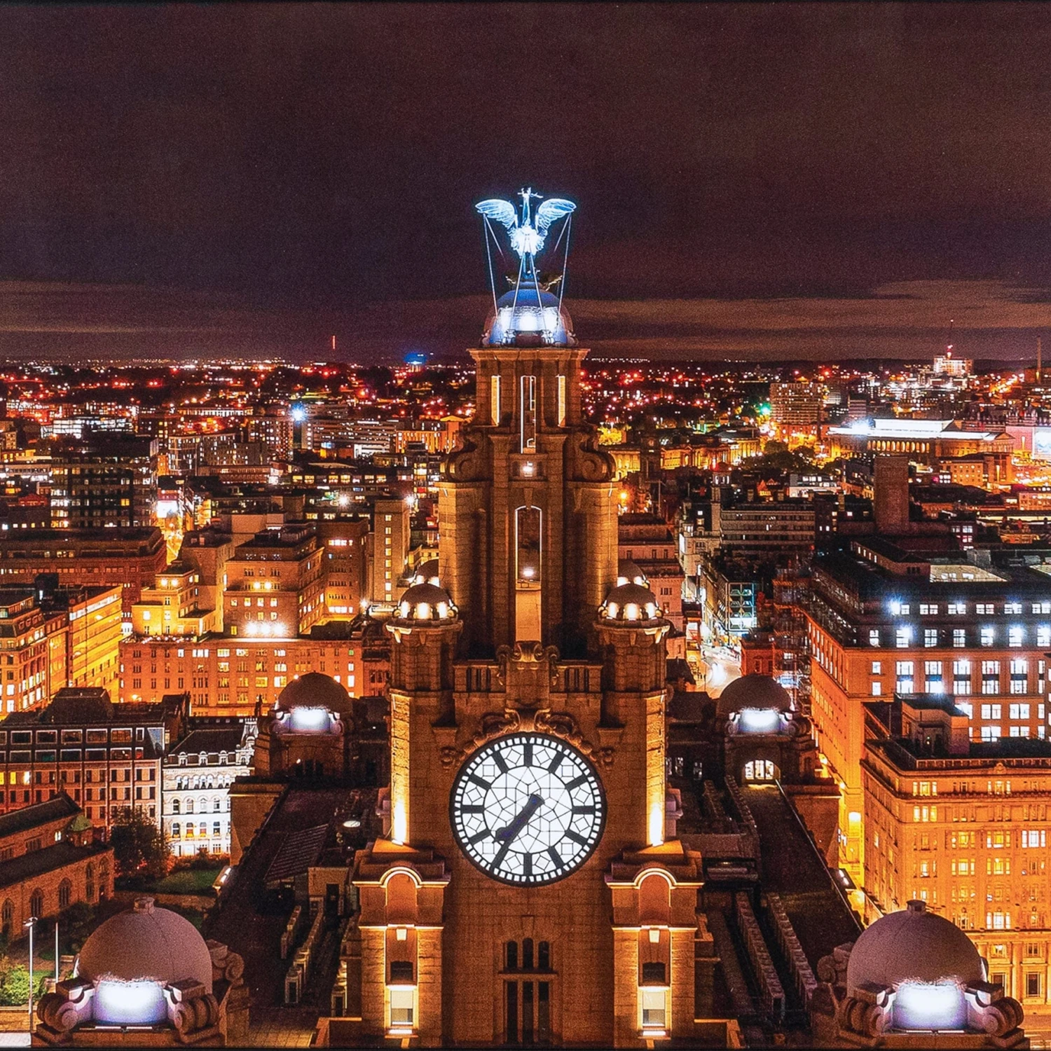 Shh Liverpool Skyline Framed Picture 114 X 74Cm 4 Shh Liverpool Skyline Framed Picture 114 X 74Cm - Image 2