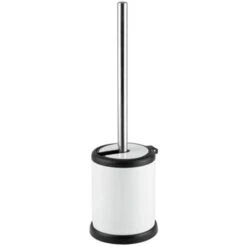 Showerdrape Aero Collection White Toilet Brush