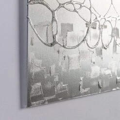 Silver & White Glitter Storm - Steel Frame 114 X 74Cm 8 Silver & White Glitter Storm - Steel Frame 114 X 74Cm -Taskers Sale Shop silver white glitter storm steel frame 114 x 74cm 15457102757974