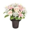Sincere Grave Pot Pink Lily Rose 25cm 2 Sincere Grave Pot Pink Lily Rose 25cm -Taskers Sale Shop sincere grave pot pink lily rose 25c sincere grave pot pink lily rose 25c 30357120647254