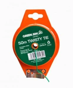 Twisty Tie With Cutter 50M