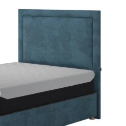 Tempur® Southwold Headboard -Taskers Sale Shop southwold ottoman bedframe angled mattress smartcool velvet teal