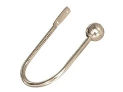 Speedy Poles Apart Chrome 28Mm Holdbacks - 2 Pack