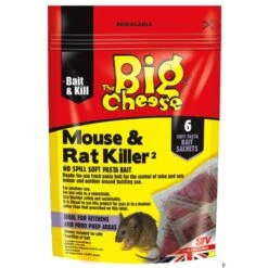 The Big Cheese Mouse & Rat Killer2 Bait - 6 Pack