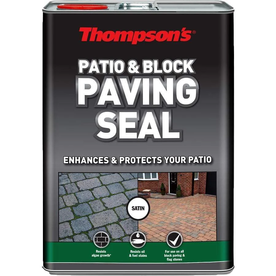 Thompson'S Patio And Block Paving Seal Natural 5 Litre 3 Thompson'S Patio And Block Paving Seal Natural 5 Litre