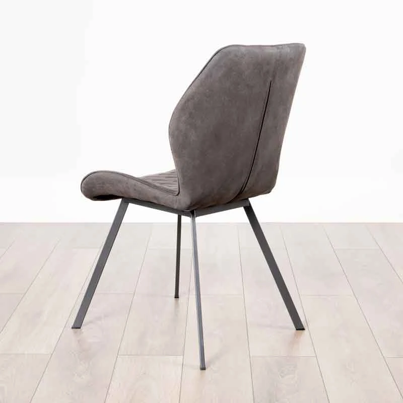 Toronto Diamond Chair Grey 4 Toronto Diamond Chair Grey - Image 2