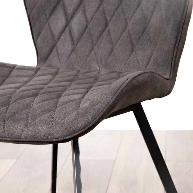 Toronto Diamond Chair Grey 7 Toronto Diamond Chair Grey - Image 5