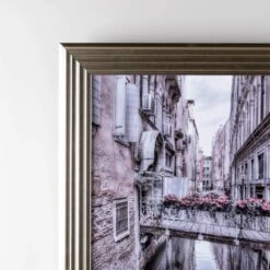 Venice 1 - Silver Frame 75 X 75Cm -Taskers Sale Shop venice 1 silver frame 75 x 75cm shh 6868 venice 1 silver 28778947838038