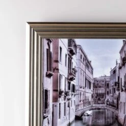 Venice 2 - Silver Frame 75 X 75Cm -Taskers Sale Shop venice 2 silver frame 75 x 75cm shh 6868 venice 2 silver 15457274265686