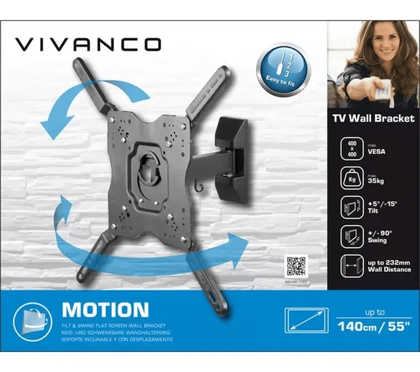 Vivanco Bfmo6040 Tv Wmount Fulmotion 55 9 Vivanco Bfmo6040 Tv Wmount Fulmotion 55 - Image 7